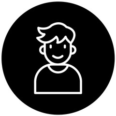 Vector Design Student Icon Style