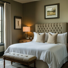 interior of a bedroom
