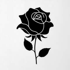 Rose High Quality Vector Logo Vector illustration