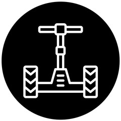 Vector Design Segway Icon Style