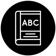 Vector Design English Literature Icon Style