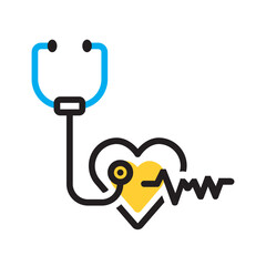 Vector multi color icon for Healthcare