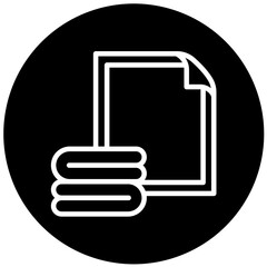 Vector Design Microfiber Cloth Icon Style