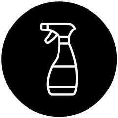 Vector Design Cleaning Spray Icon Style