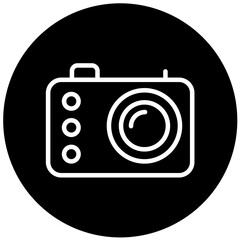 Vector Design Back Camera Icon Style