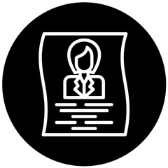 Vector Design Death Certificate Icon Style