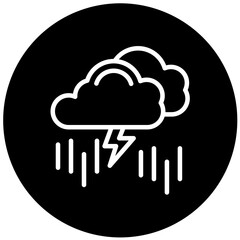 Vector Design Storm Icon Style