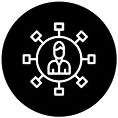 Vector Design Affiliate Marketing Icon Style