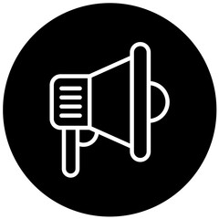Vector Design Megaphone Icon Style