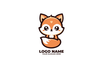 Cute Chibi of Fox Logo