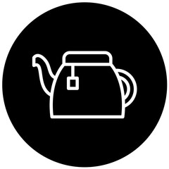 Vector Design Tea Pot Icon Style