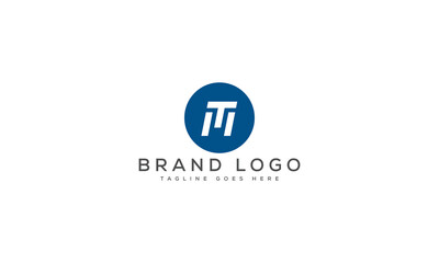 letter MT logo design vector template design for brand.