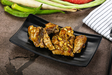 Roasted Tuna fish with spices