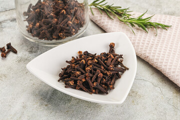 Carnation cloves aroma flavour bud