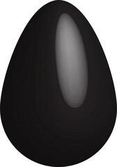 Easter egg, easter day festival icon. Decoration pattern symbol. Template for invitation, web, banners, greeting cards, posters, decorating storefront and wrapping isolated on transparent background.