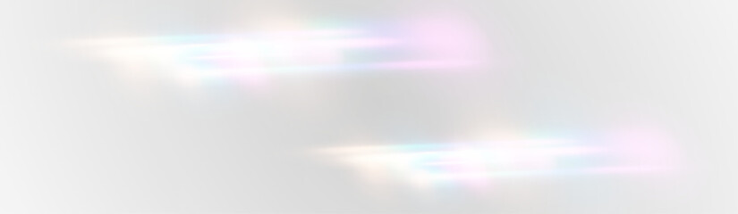 PNG White Crystal Rainbow Glow, Shimmering Light with Prism Effect, PNG Sparkling Dust and Colorful Bokeh, Radiant White Crystal Reflections, Festive Glowing Particles, Dreamy Light Flare Background.