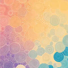 Fototapeta premium wallpaper or carpet, pastel pattern illustrator