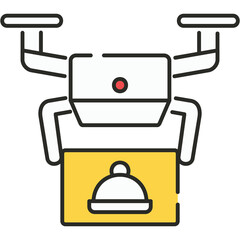 Drone Delivery  Sticker