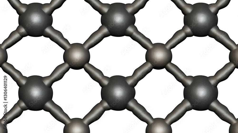 Poster graphene structure analysis laboratory scientific diagram high-tech environment macro viewpoint mate