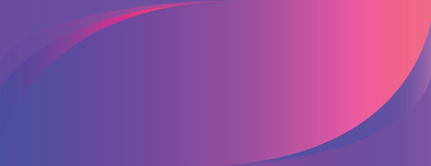 Vibrant purple and pink gradient background with smooth, flowing curves. The background features a sleek, modern purple and pink design. Minimal abstract gradient curve vector background