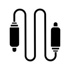 Audio Cable Vector Icon