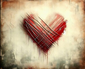 Love’s Struggle, A Symbolic Expression of Passion.