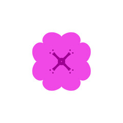 pink flower icon