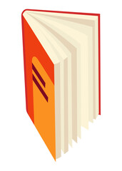 Vector books icon. Learning or education concept. Hand drawn educational symbol for book lovers. Reading, learn and receive education through books. Read more books