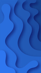 Abstract modern background Paper cut background Vector illustration