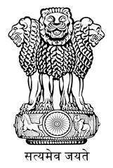 Obraz premium Ashok Pillar symbol icon. Satyamev jayete symbol. Government of India. Ashok Stambh symbol. symbol, icon, vector, illustrations.