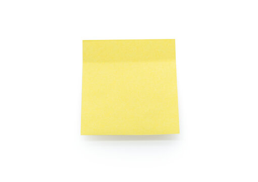 yellow sticky note paper