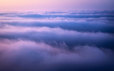Sunrise Above the Cloud Sea