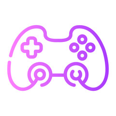 gamepad Line Gradient Icon