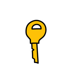 golden key vector