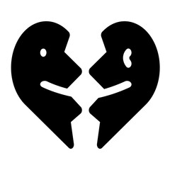 split heart with a smiling face, symbolizing resilience, positivity, and moving forward after heartbreak. Ideal for relationship themes, self-growth, and emotional balance.
Kata kunci (30):