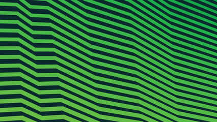 Green stripes zig zag lines abstract background for backdrop