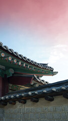 Traditional Korean Roof Tiles and Hanok Architecture