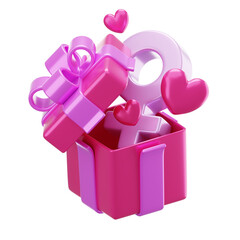 Women's International Day 3D Illustration