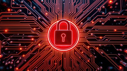 Digital Fortress, Cybersecurity in Focus, computer circuit board, Cyber Shield, Protecting the Future 