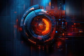 Obraz premium Enhancing team collaboration in a tech digital environment utilizing wireless devices and innovative tools for futuristic solutions