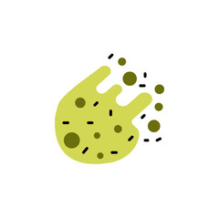 Necrosis colored icon