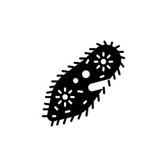 Paramecium glyph icon