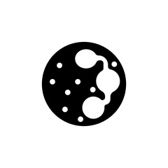 White Blood Cell glyph icon