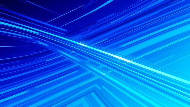 Abstract blue diagonal speed lines background with an anime aesthetic, diagonal, energetic