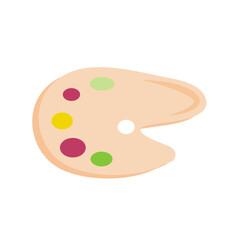 School paint palette
