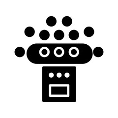 Bubble Machine Vector Icon