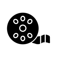 Movie Reel Vector Icon