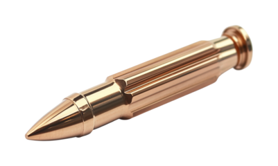 Shooting range bullet design isolated on transparent background