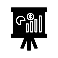 Sales Analysis Vector Icon