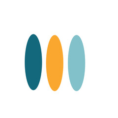 Fototapeta premium Collection Color palette 